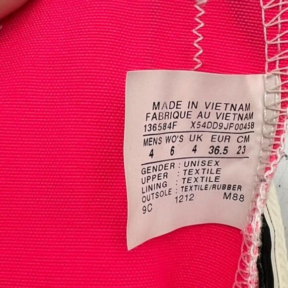 Converse All Star Slip On Sneakers Unisex Size 4/6 Pink Casual Canvas Low Top - Picture 7 of 7